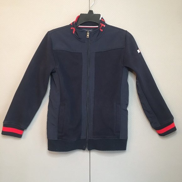 Tommy Hilfiger Zip-Up Sweater Jacket Youth Large 12-14 - Picture 1 of 13